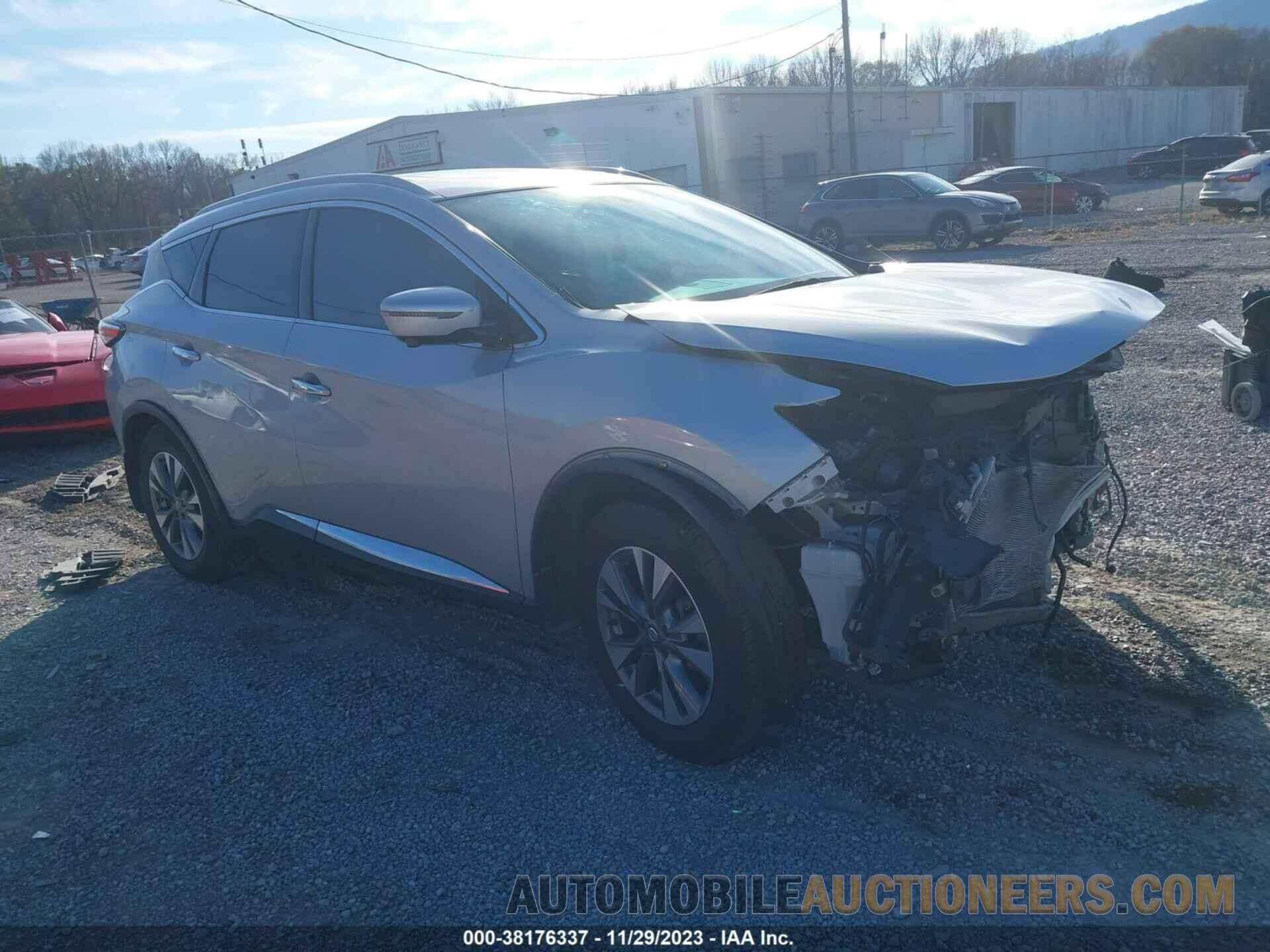 5N1AZ2MH3JN113897 NISSAN MURANO 2018