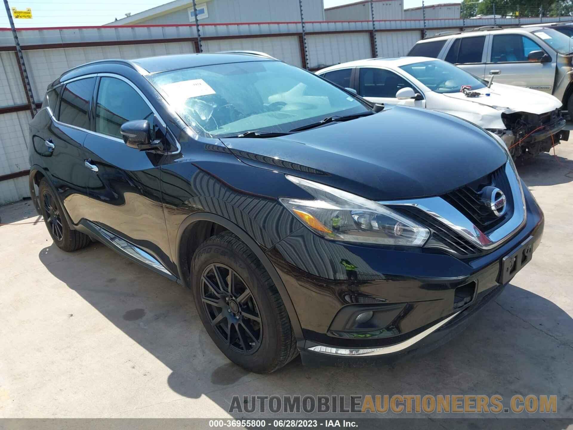 5N1AZ2MH3JN122891 NISSAN MURANO 2018