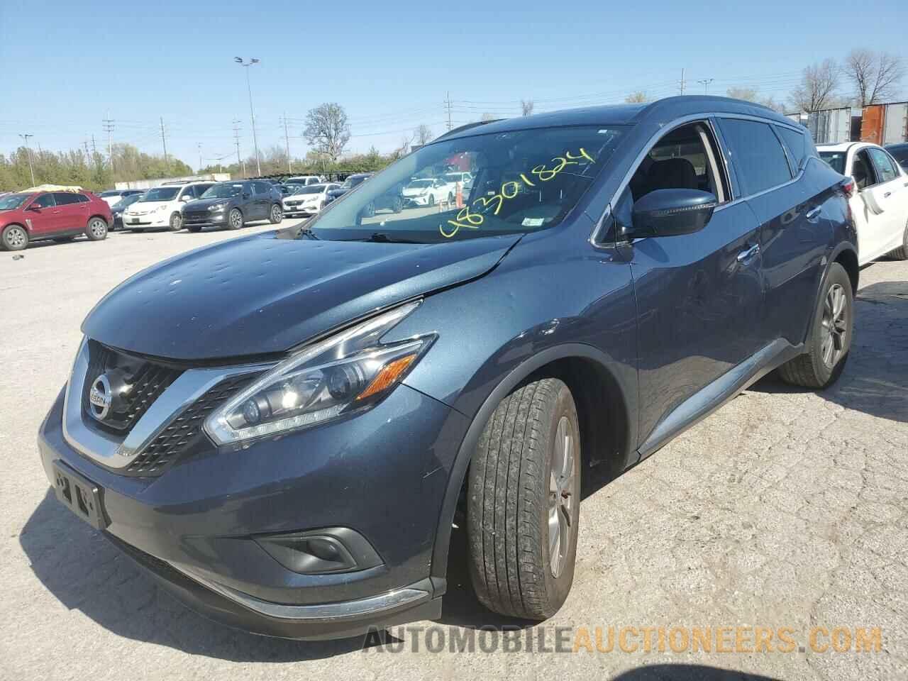 5N1AZ2MH3JN132160 NISSAN MURANO 2018