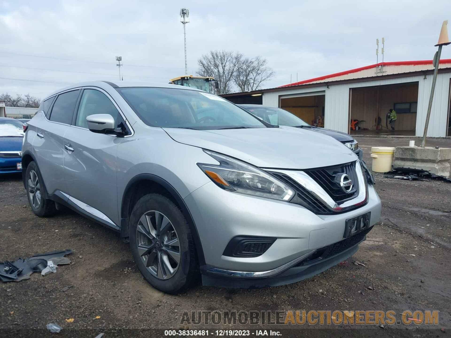 5N1AZ2MH3JN138296 NISSAN MURANO 2018