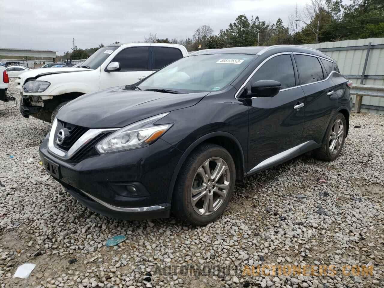 5N1AZ2MH3JN139125 NISSAN MURANO 2018