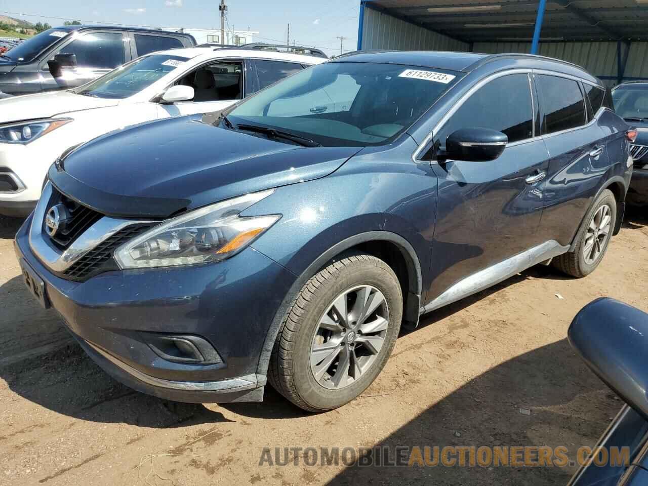 5N1AZ2MH3JN141893 NISSAN MURANO 2018