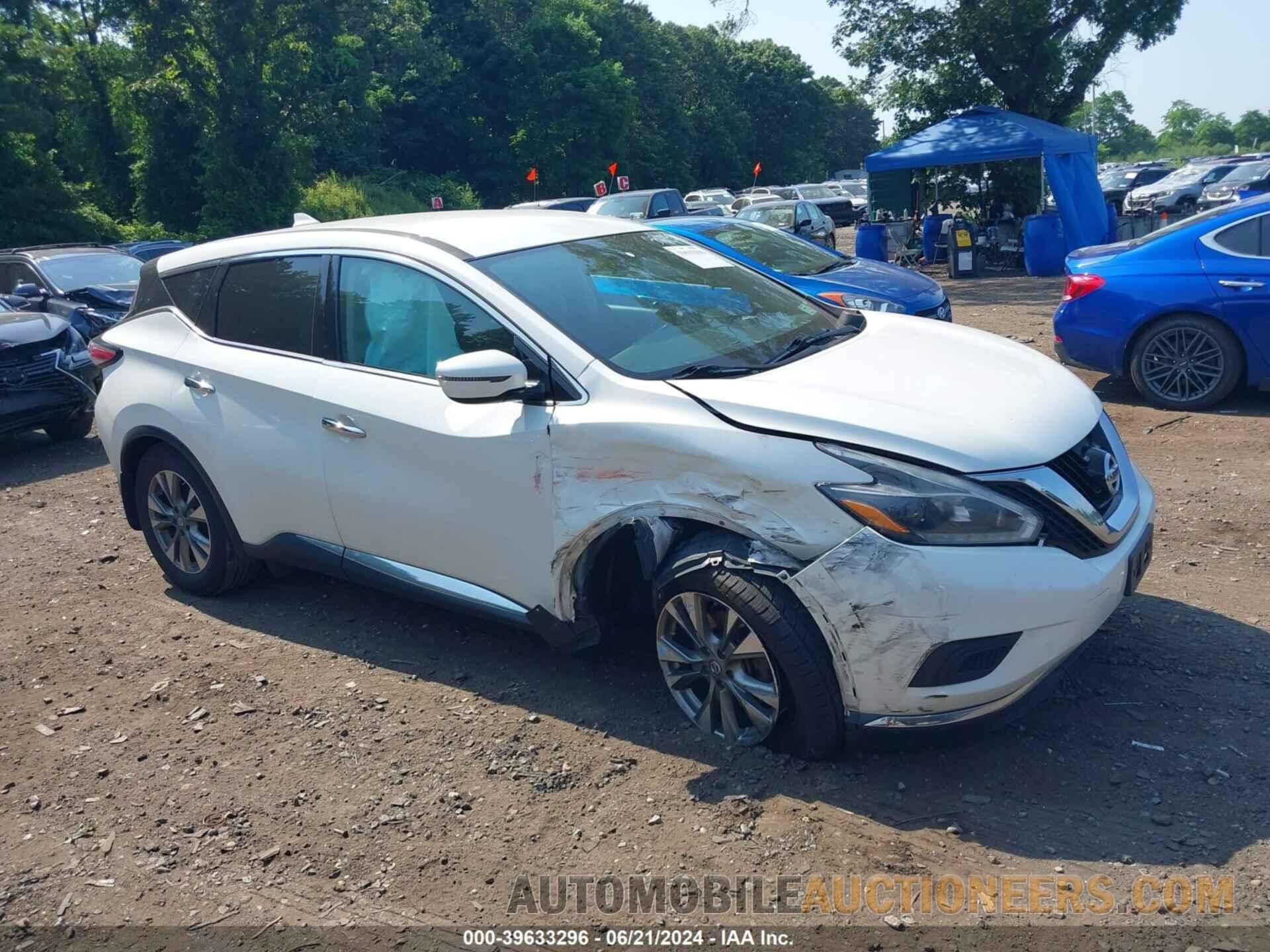 5N1AZ2MH3JN153414 NISSAN MURANO 2018