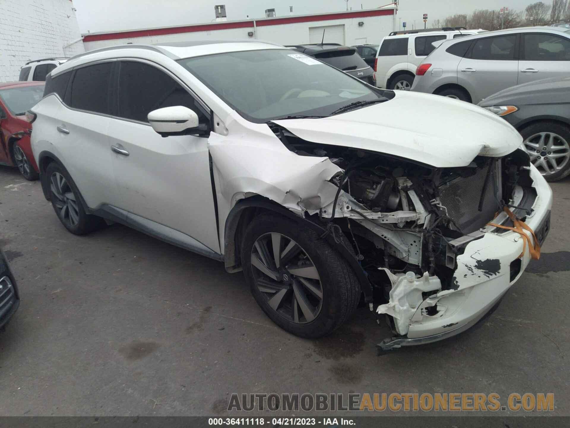 5N1AZ2MH3JN155132 NISSAN MURANO 2018