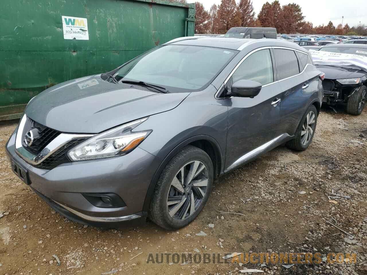 5N1AZ2MH3JN158502 NISSAN MURANO 2018