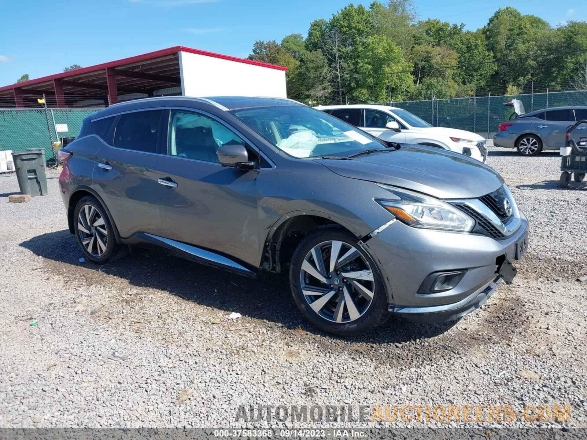 5N1AZ2MH3JN163506 NISSAN MURANO 2018