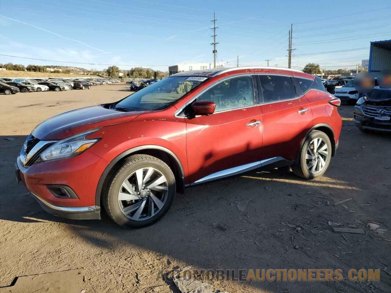 5N1AZ2MH3JN187188 NISSAN MURANO 2018