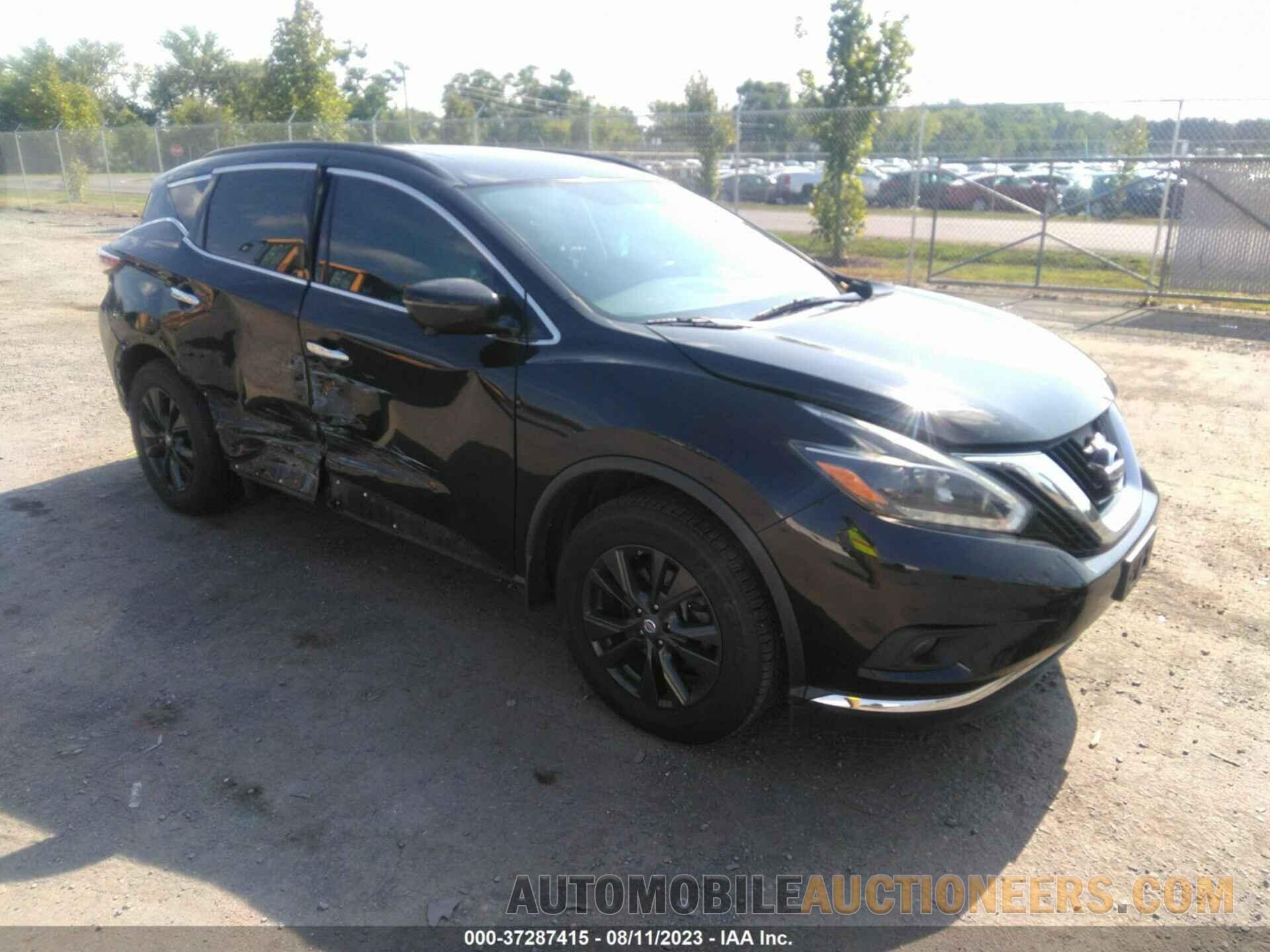 5N1AZ2MH3JN201056 NISSAN MURANO 2018