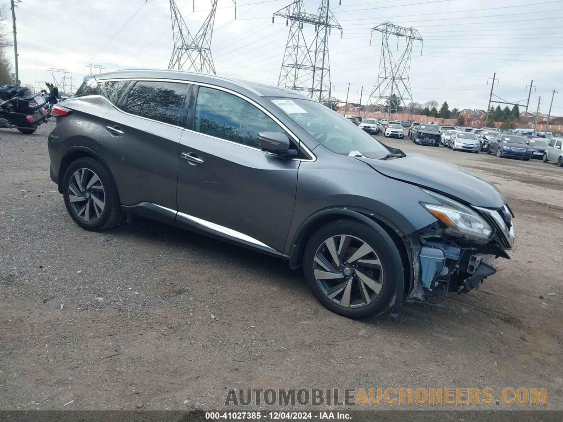 5N1AZ2MH4FN206693 NISSAN MURANO 2015