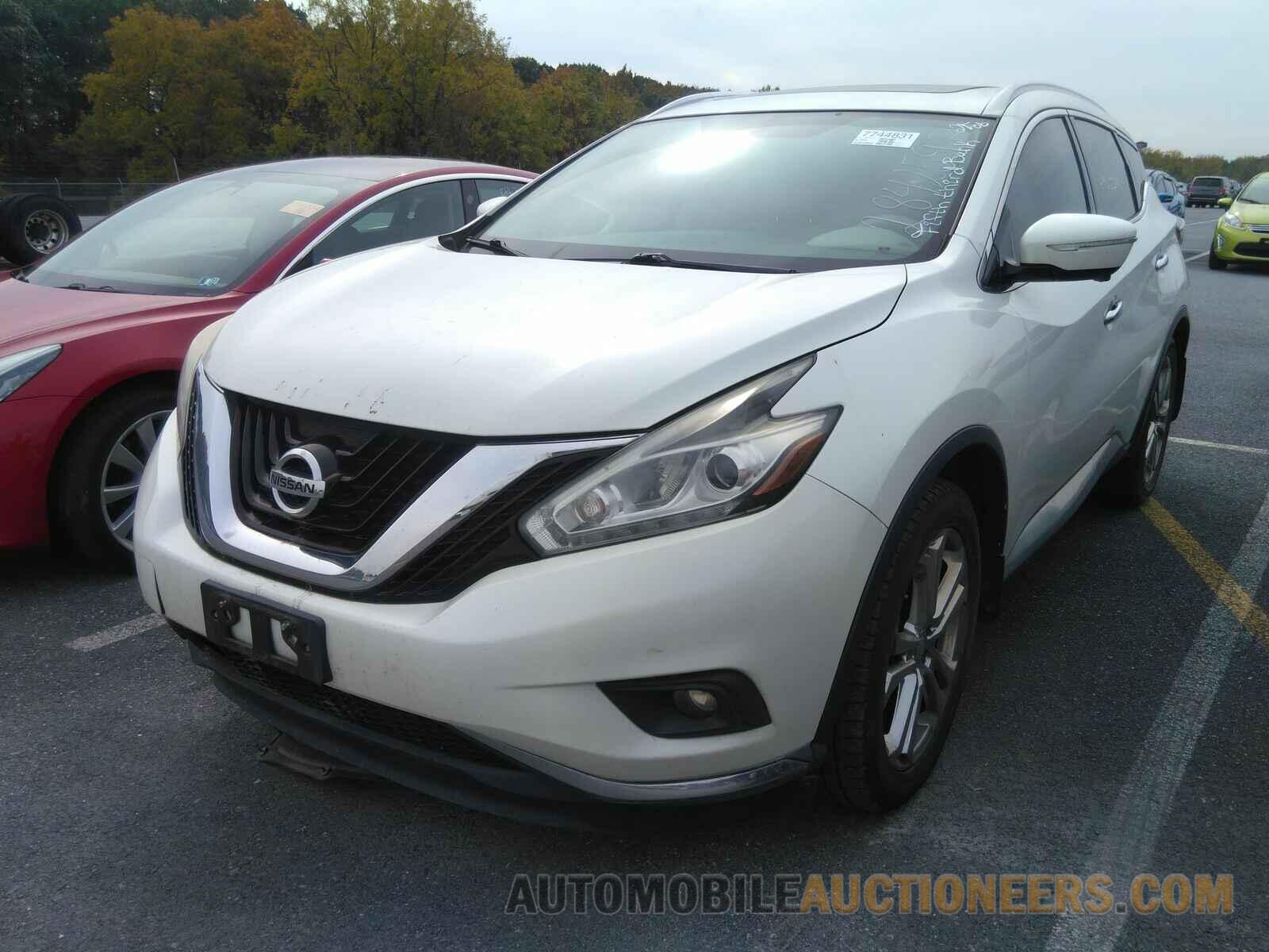 5N1AZ2MH4FN284259 Nissan Murano 2015