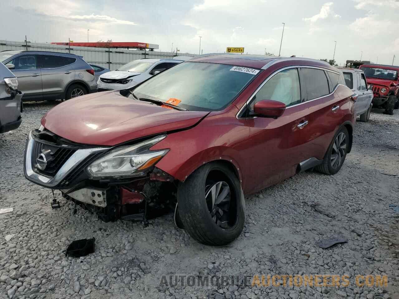 5N1AZ2MH4GN153205 NISSAN MURANO 2016