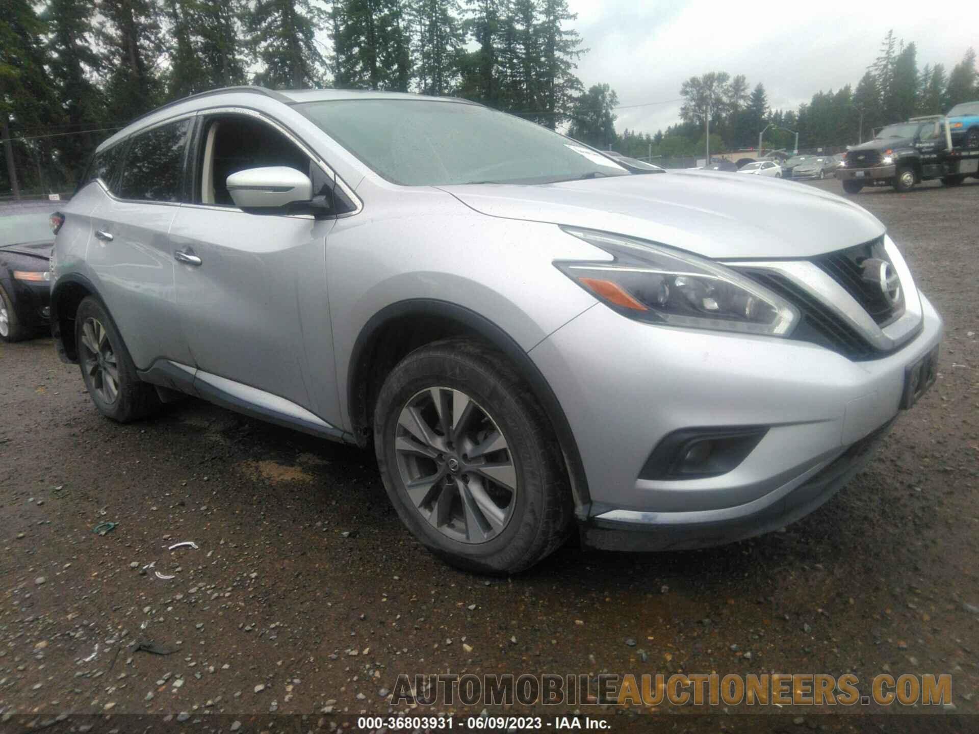 5N1AZ2MH4JN110863 NISSAN MURANO 2018