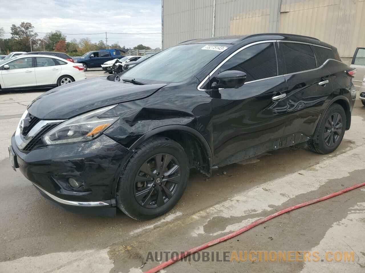 5N1AZ2MH4JN160324 NISSAN MURANO 2018