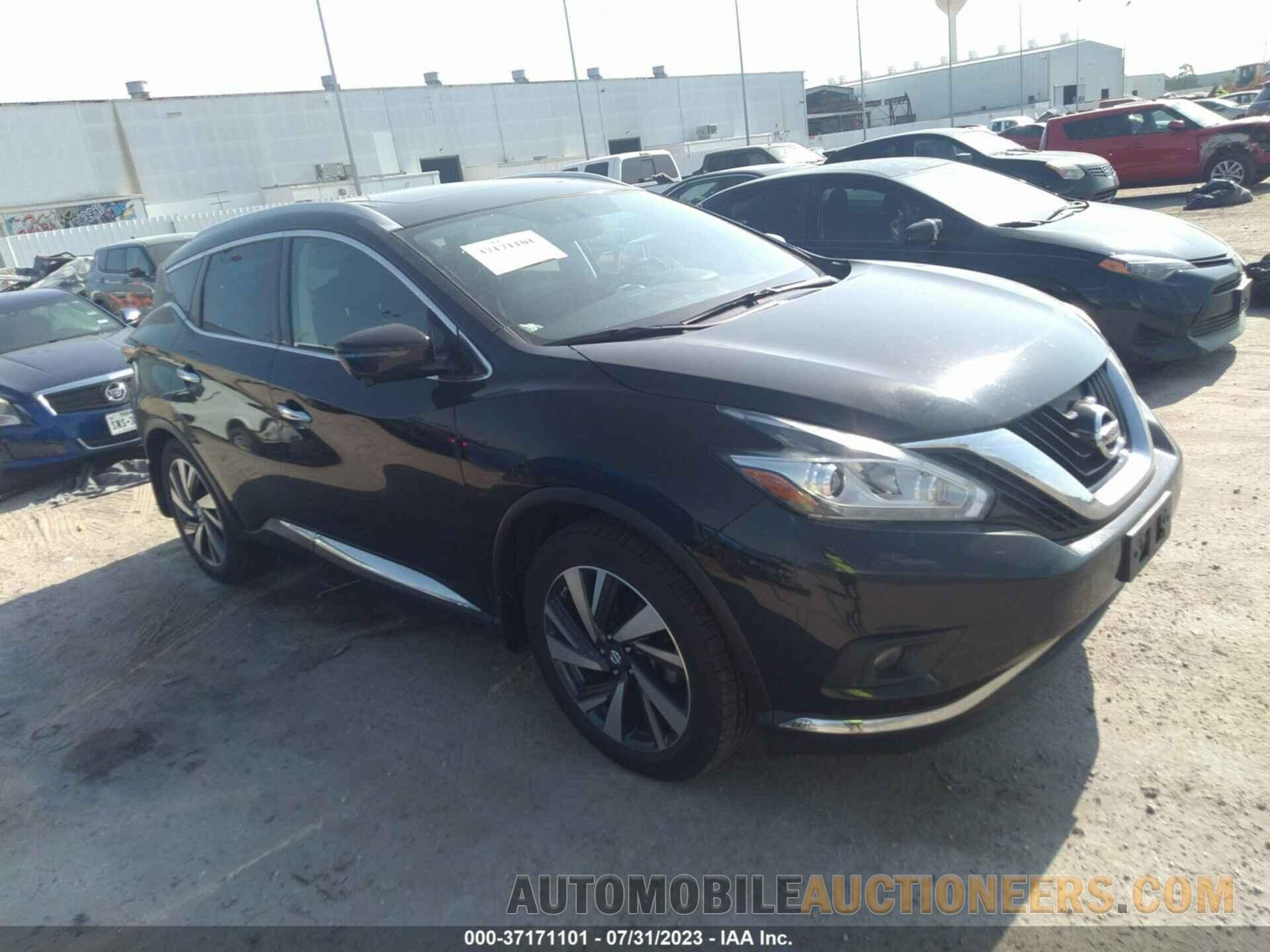 5N1AZ2MH4JN170349 NISSAN MURANO 2018