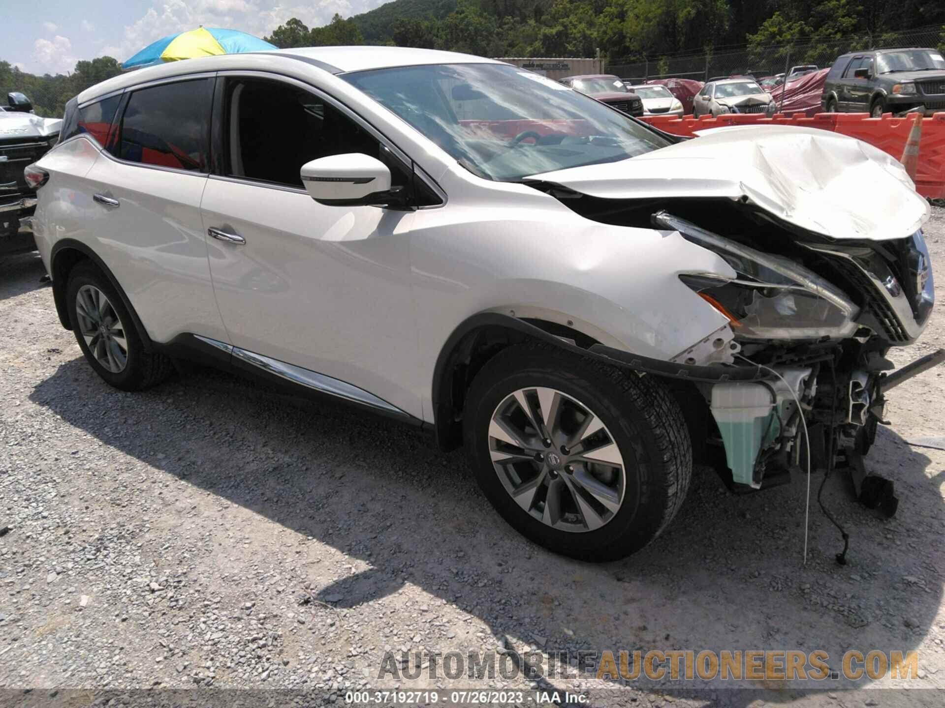 5N1AZ2MH4JN180203 NISSAN MURANO 2018