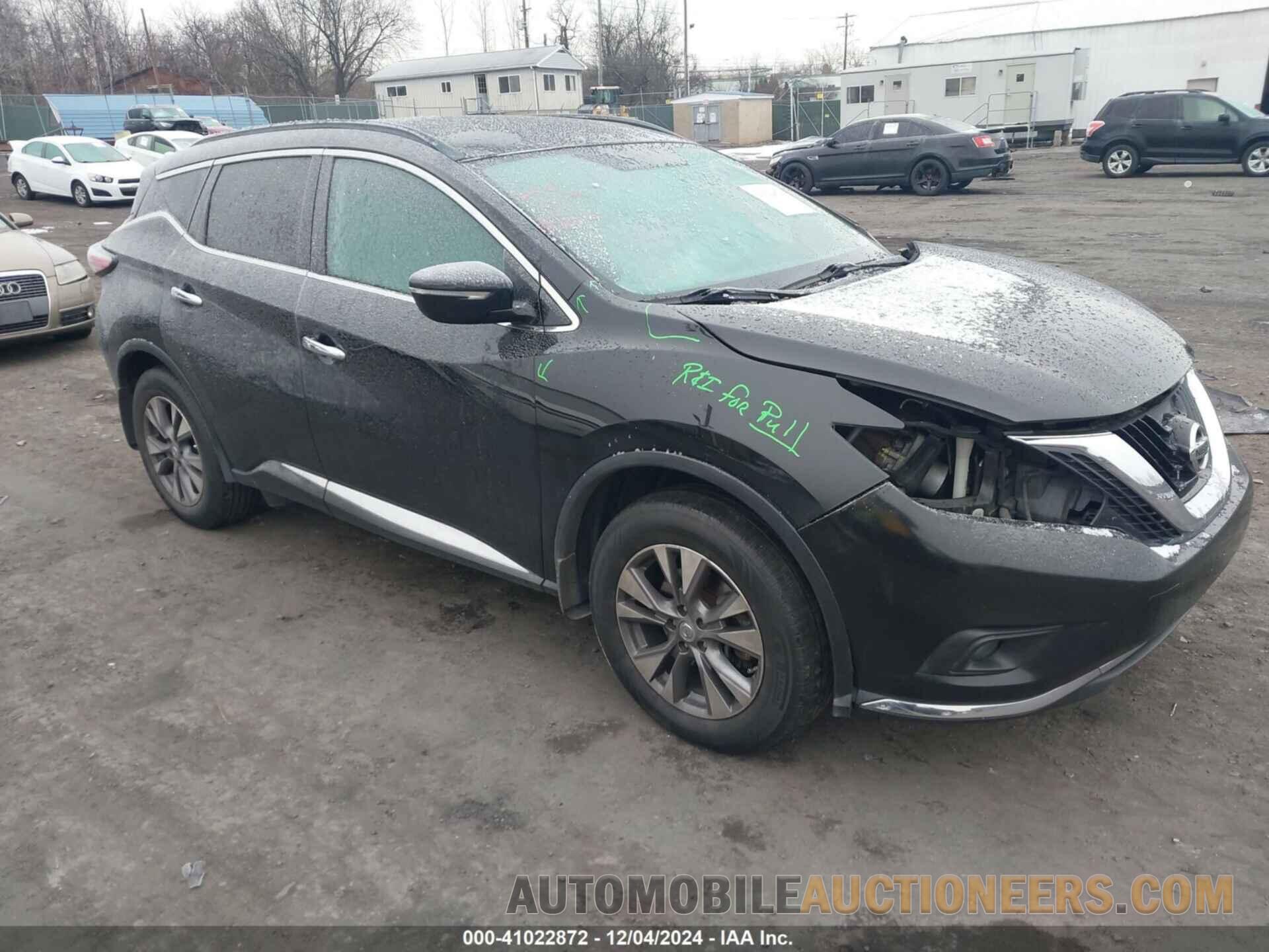 5N1AZ2MH5FN202474 NISSAN MURANO 2015