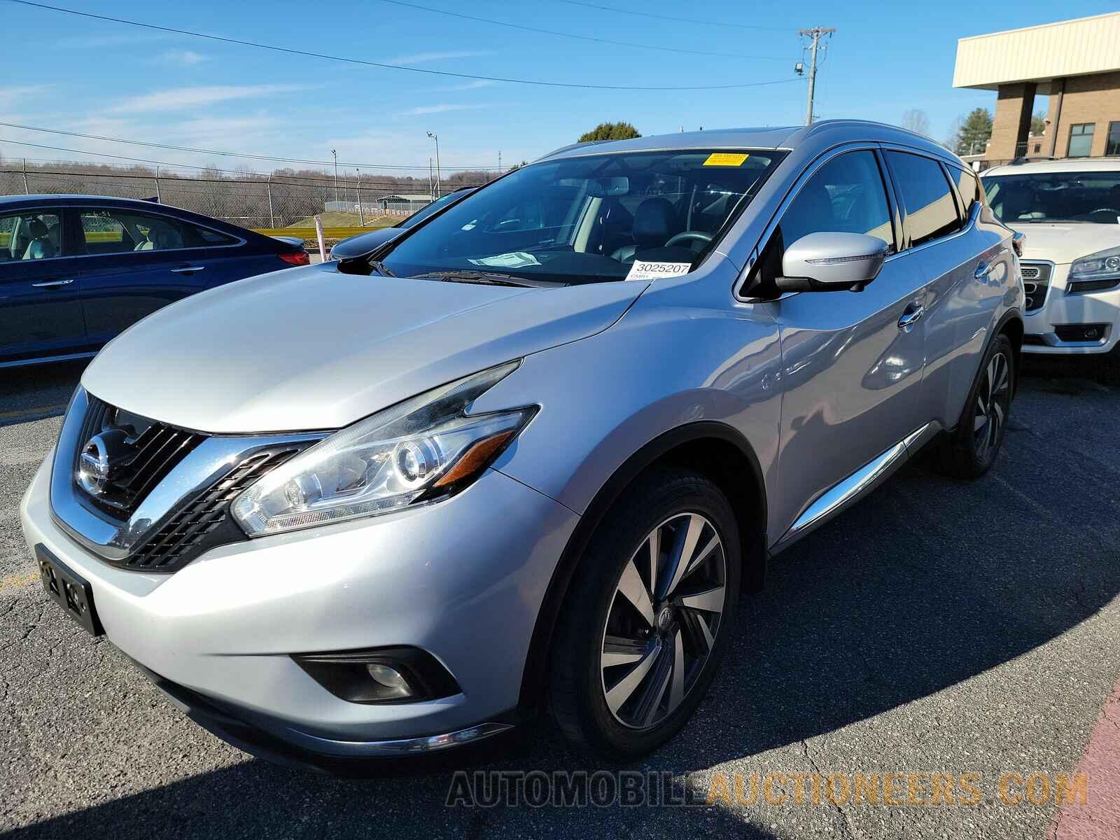 5N1AZ2MH5FN244109 Nissan Murano 2015