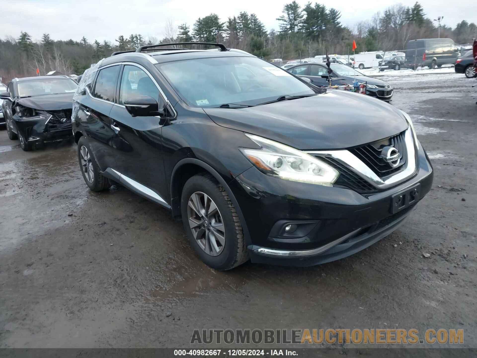 5N1AZ2MH5FN250458 NISSAN MURANO 2015