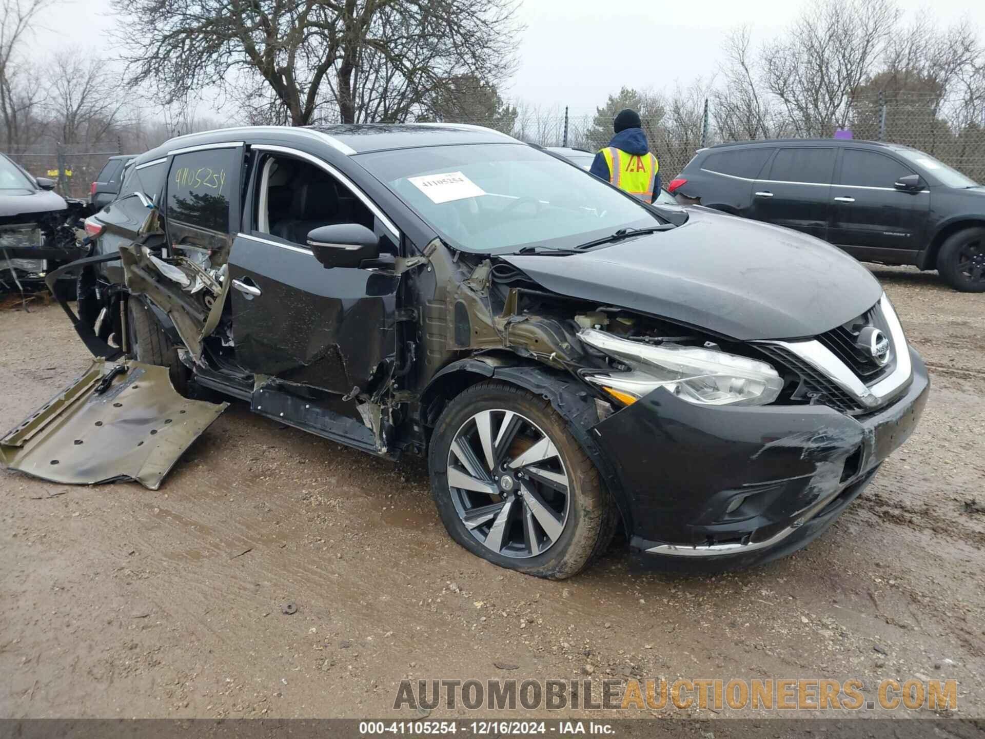 5N1AZ2MH5FN256678 NISSAN MURANO 2015