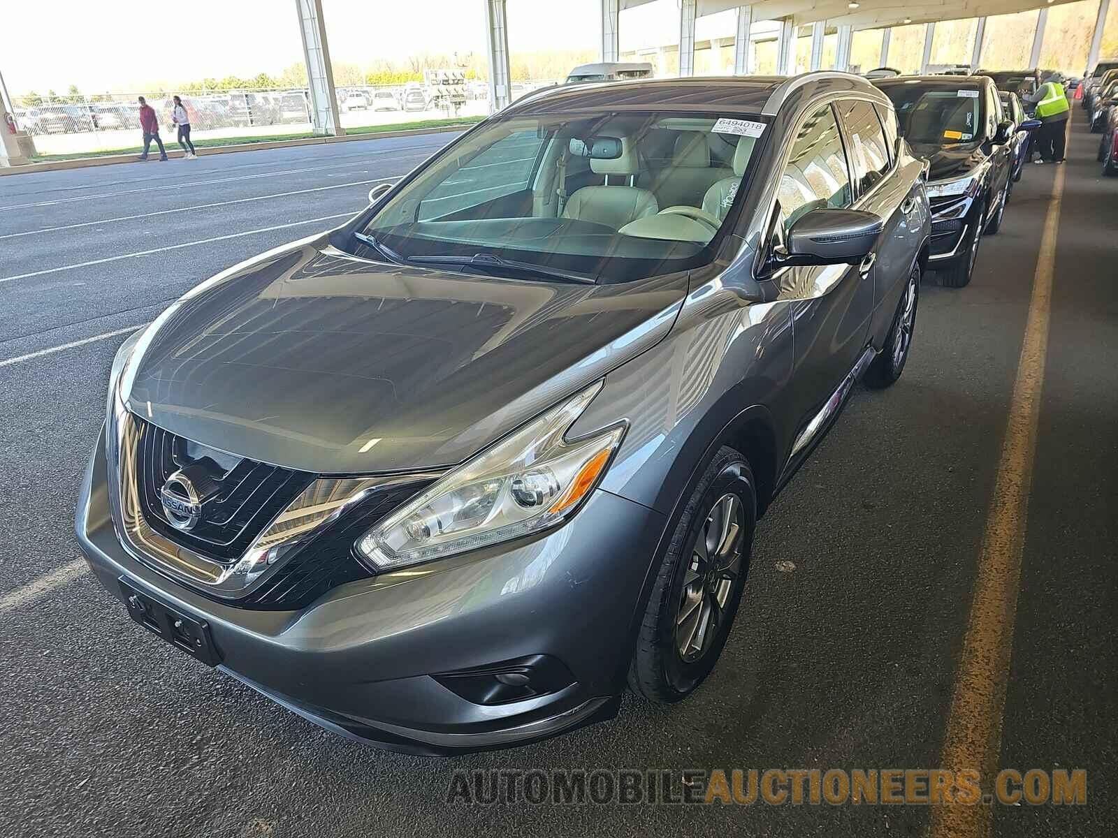 5N1AZ2MH5GN103655 Nissan Murano 2016