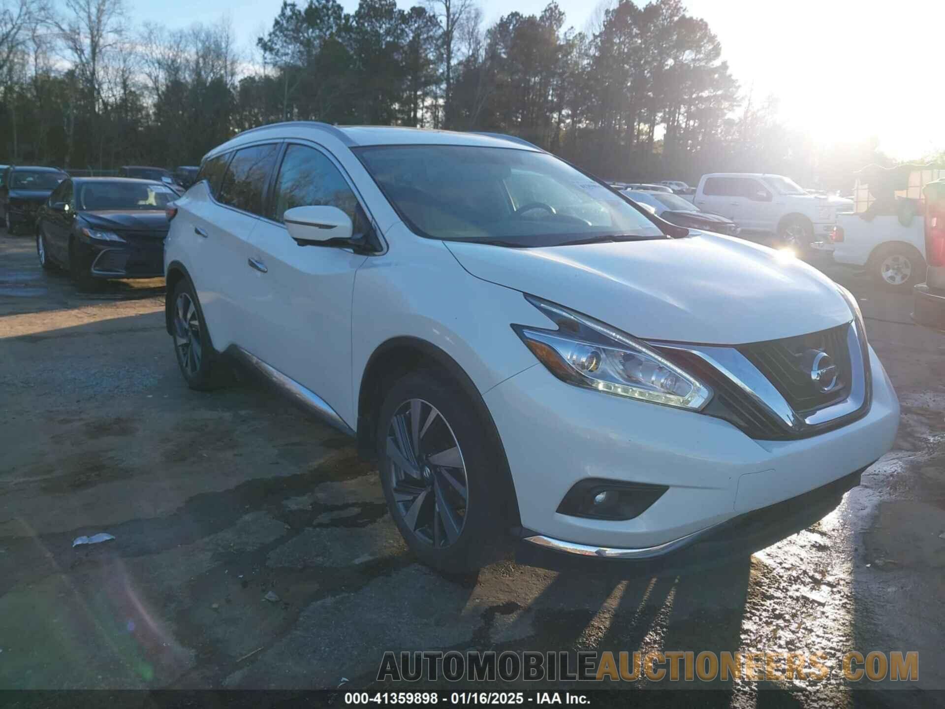 5N1AZ2MH5HN118819 NISSAN MURANO 2017