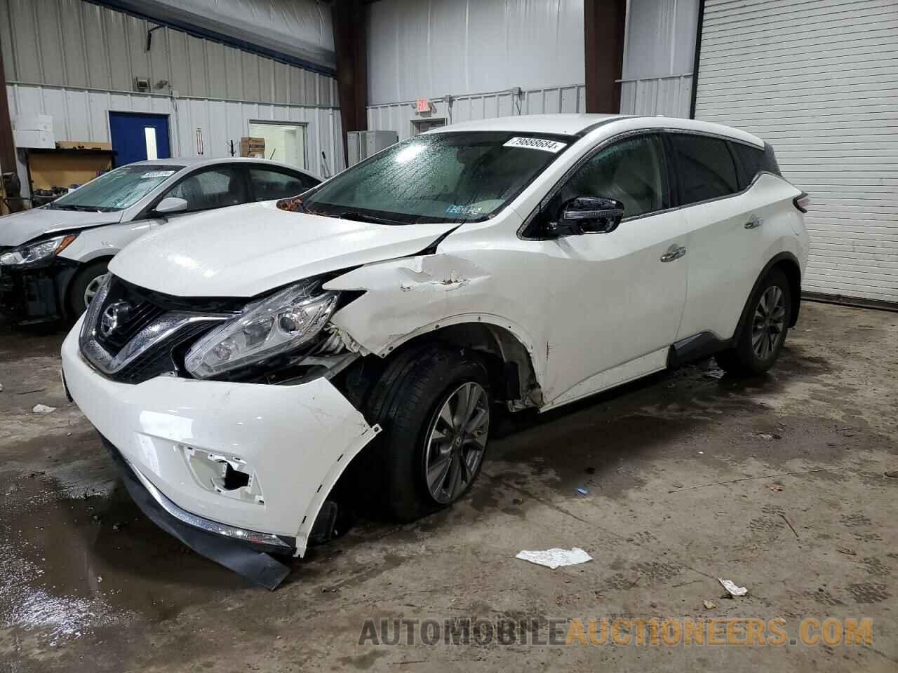 5N1AZ2MH5HN137502 NISSAN MURANO 2017