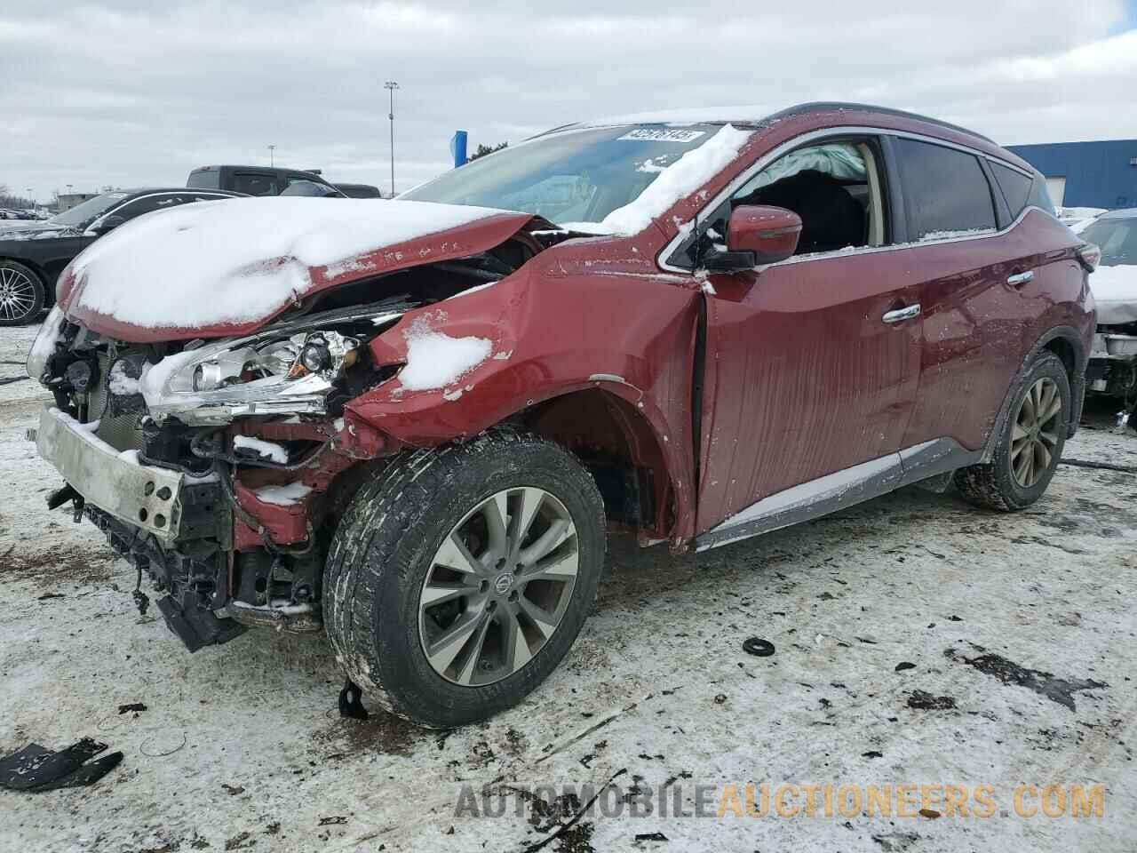 5N1AZ2MH5HN175490 NISSAN MURANO 2017