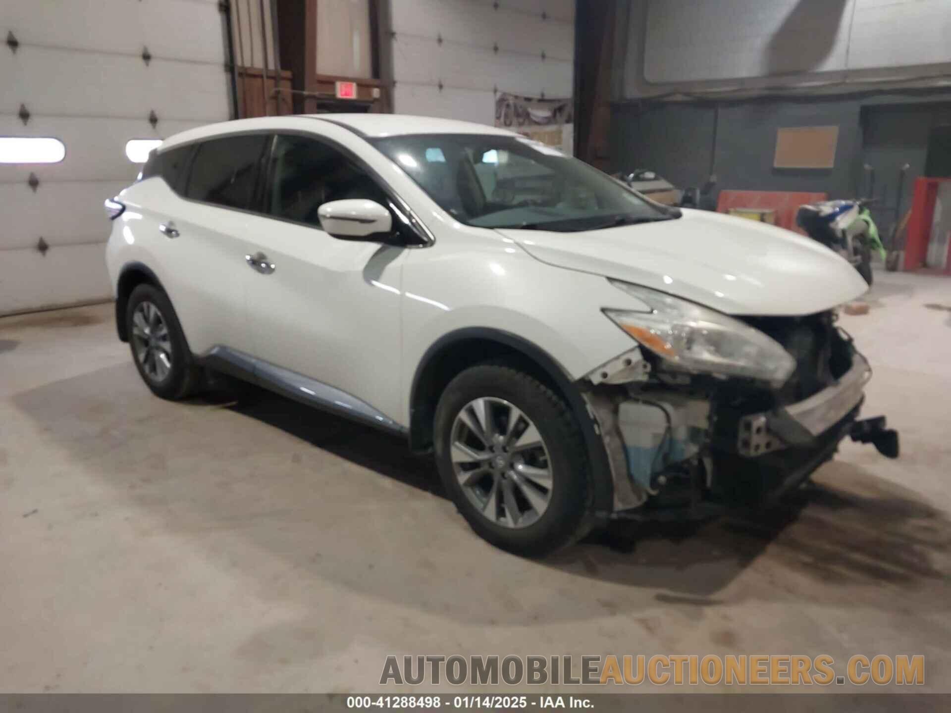 5N1AZ2MH5HN194511 NISSAN MURANO 2017