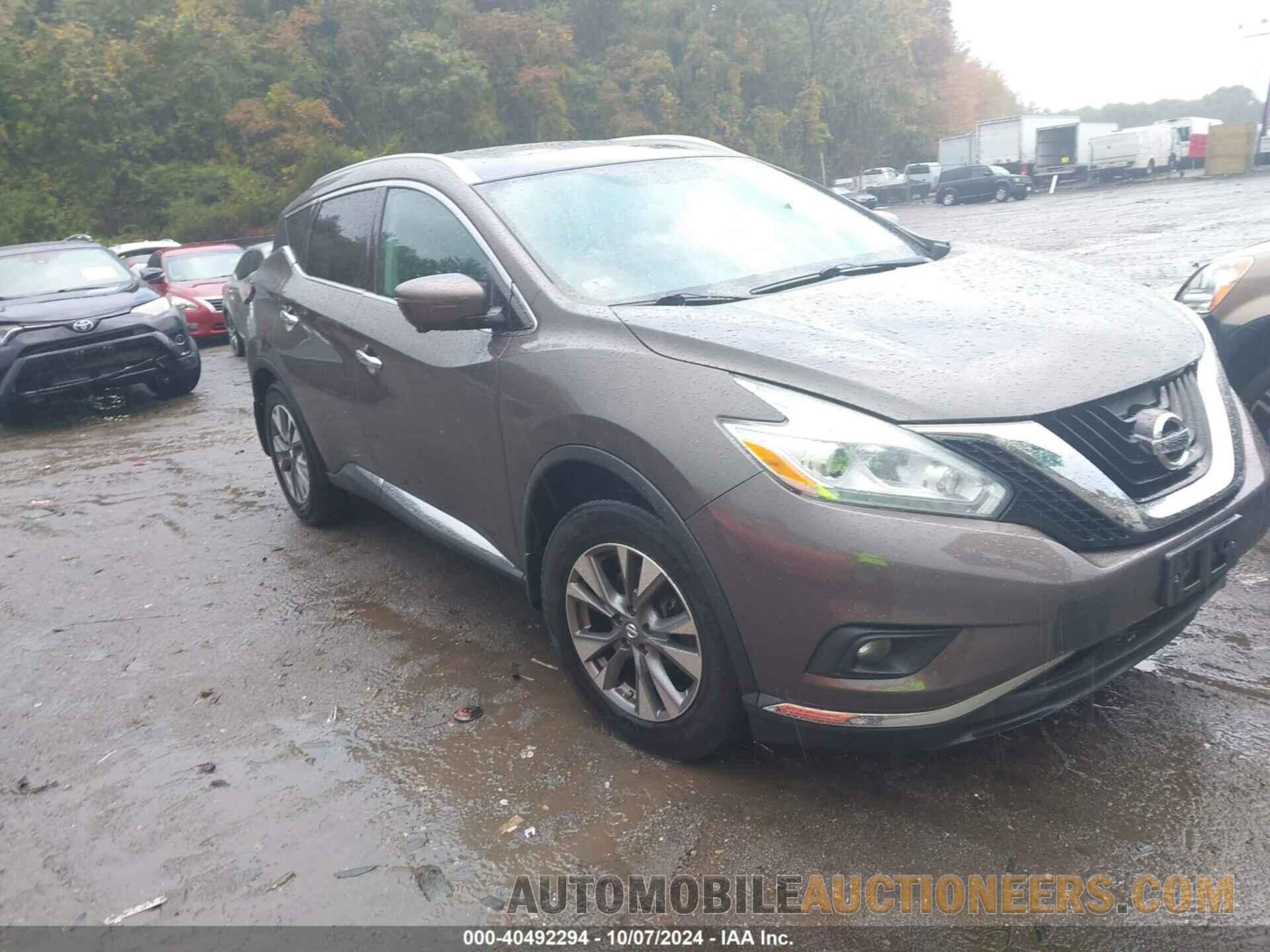 5N1AZ2MH5HN196453 NISSAN MURANO 2017