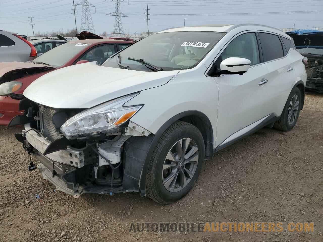 5N1AZ2MH5HN203434 NISSAN MURANO 2017