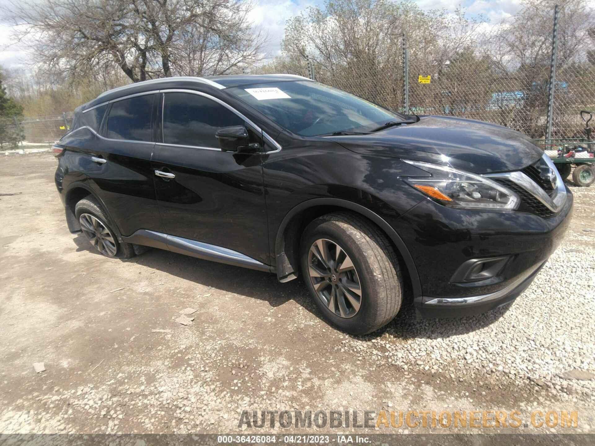 5N1AZ2MH5JN139899 NISSAN MURANO 2018