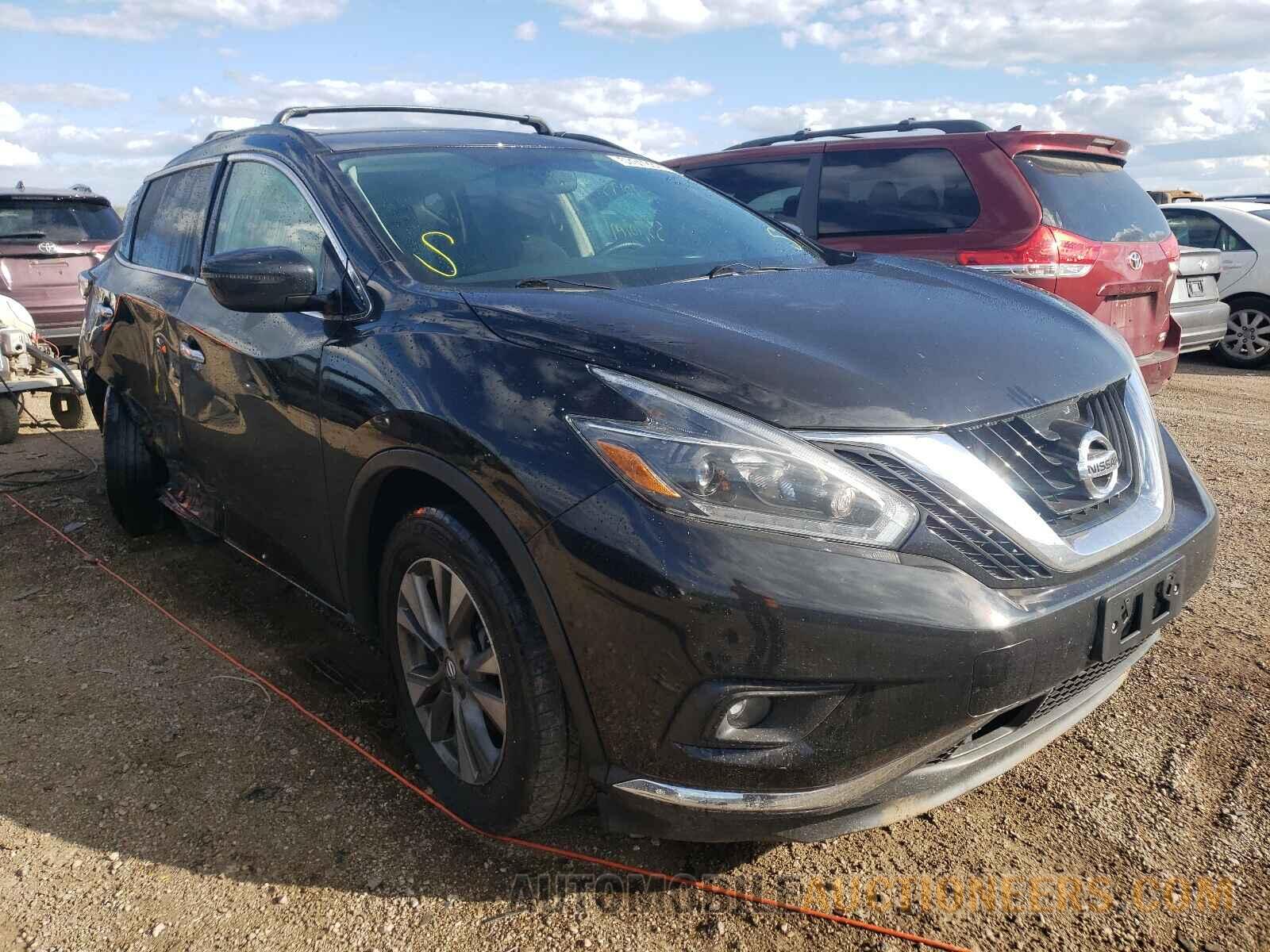 5N1AZ2MH5JN150353 NISSAN MURANO 2018