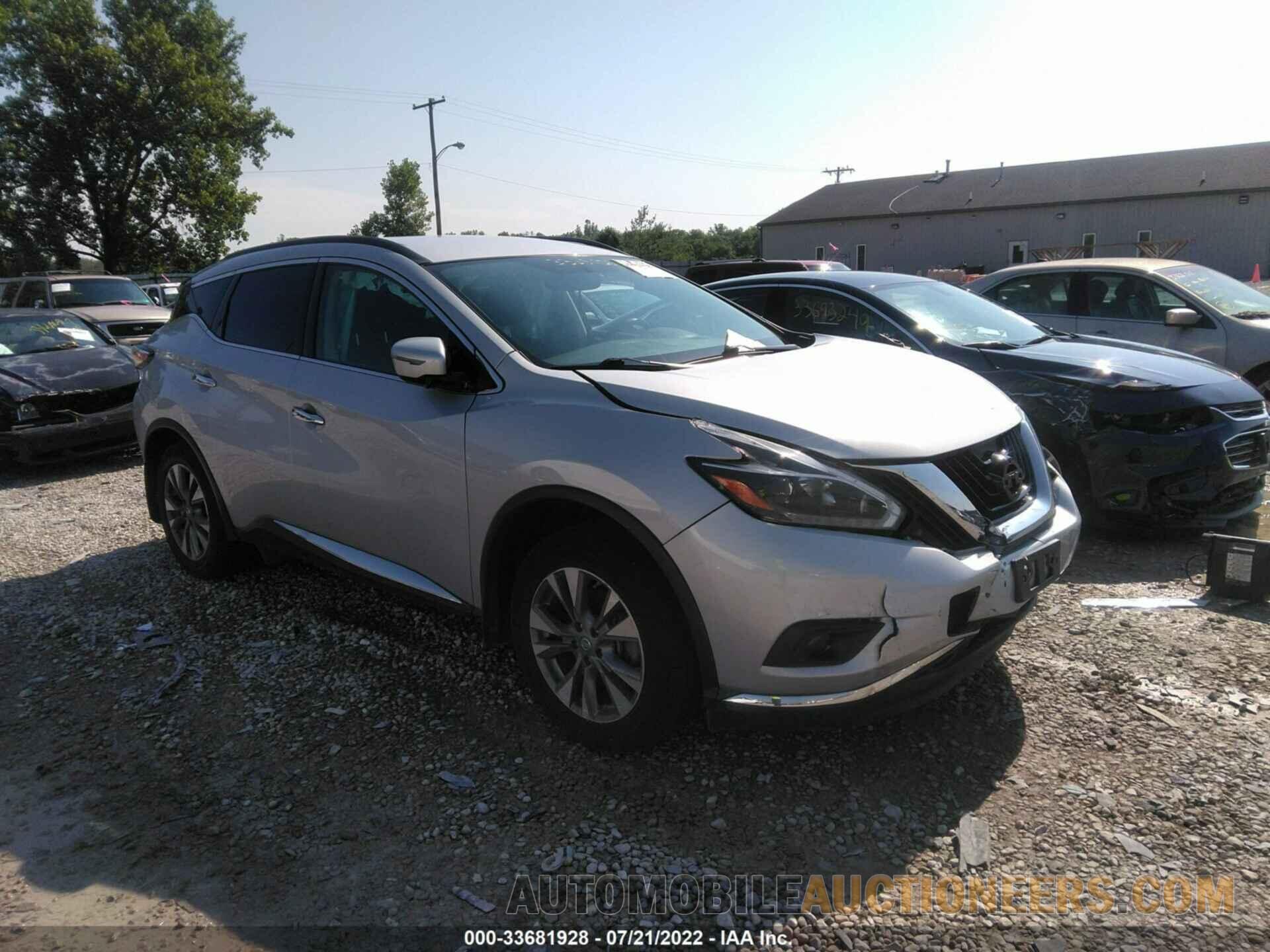 5N1AZ2MH5JN151471 NISSAN MURANO 2018