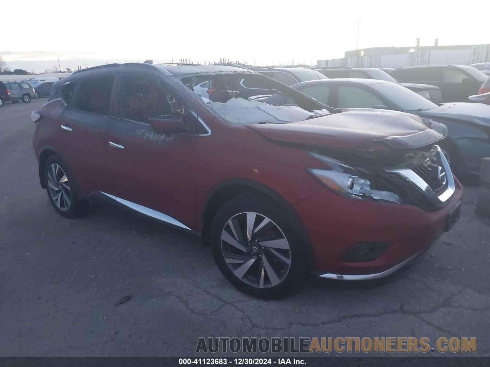 5N1AZ2MH5JN156282 NISSAN MURANO 2018