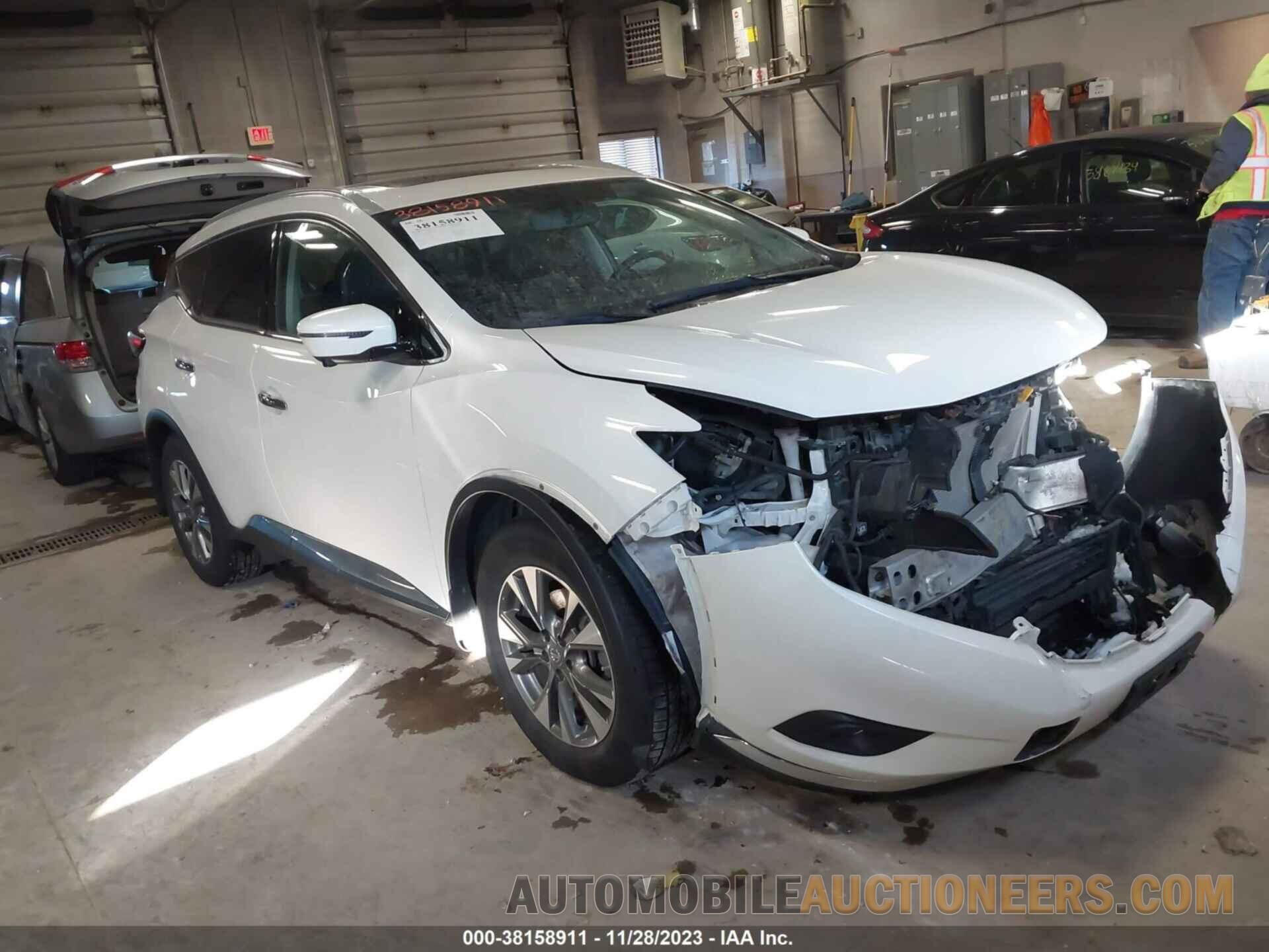 5N1AZ2MH5JN173390 NISSAN MURANO 2018