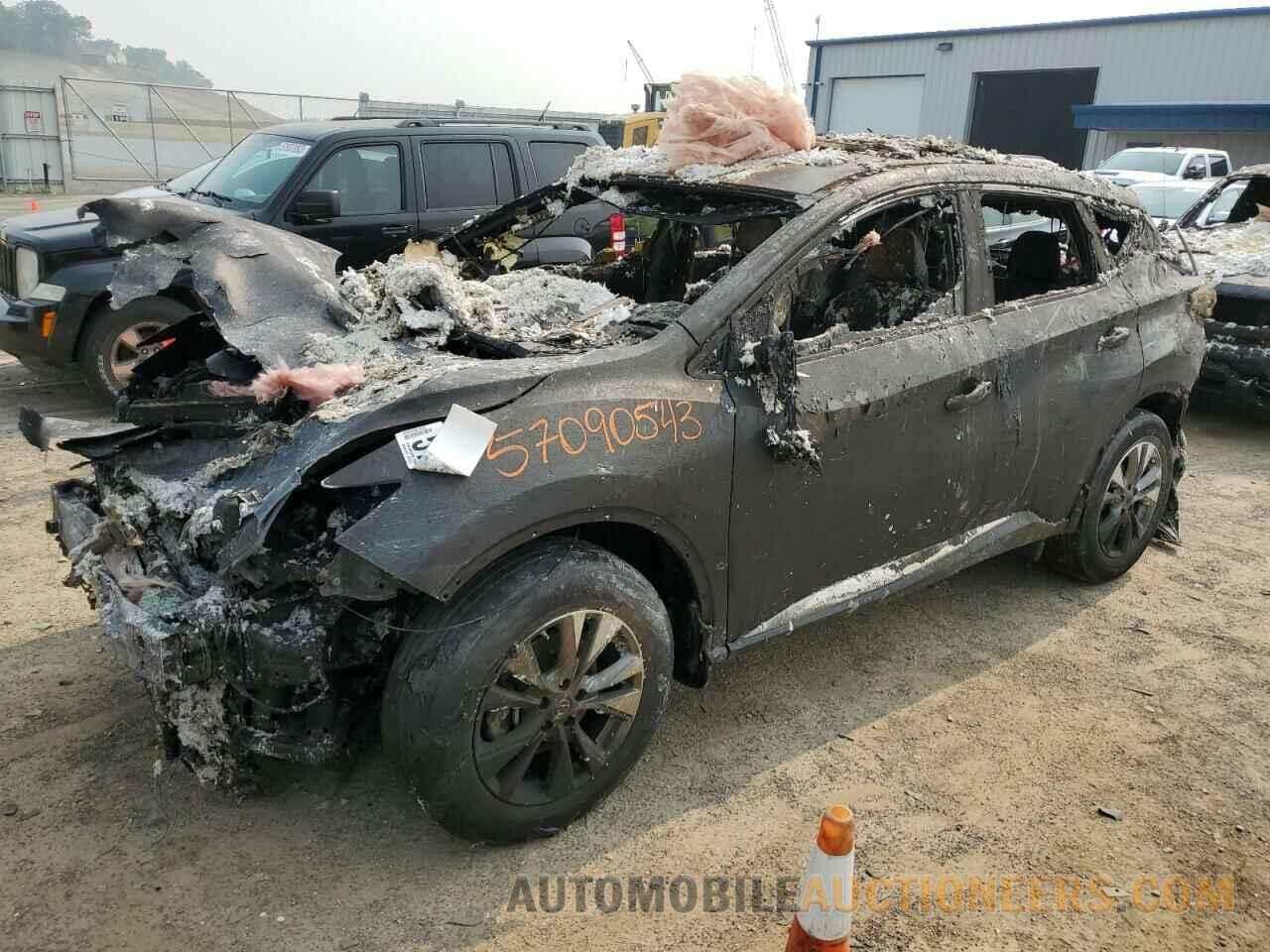 5N1AZ2MH5JN193896 NISSAN MURANO 2018