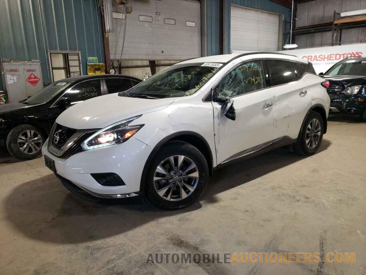 5N1AZ2MH5JN198063 NISSAN MURANO 2018