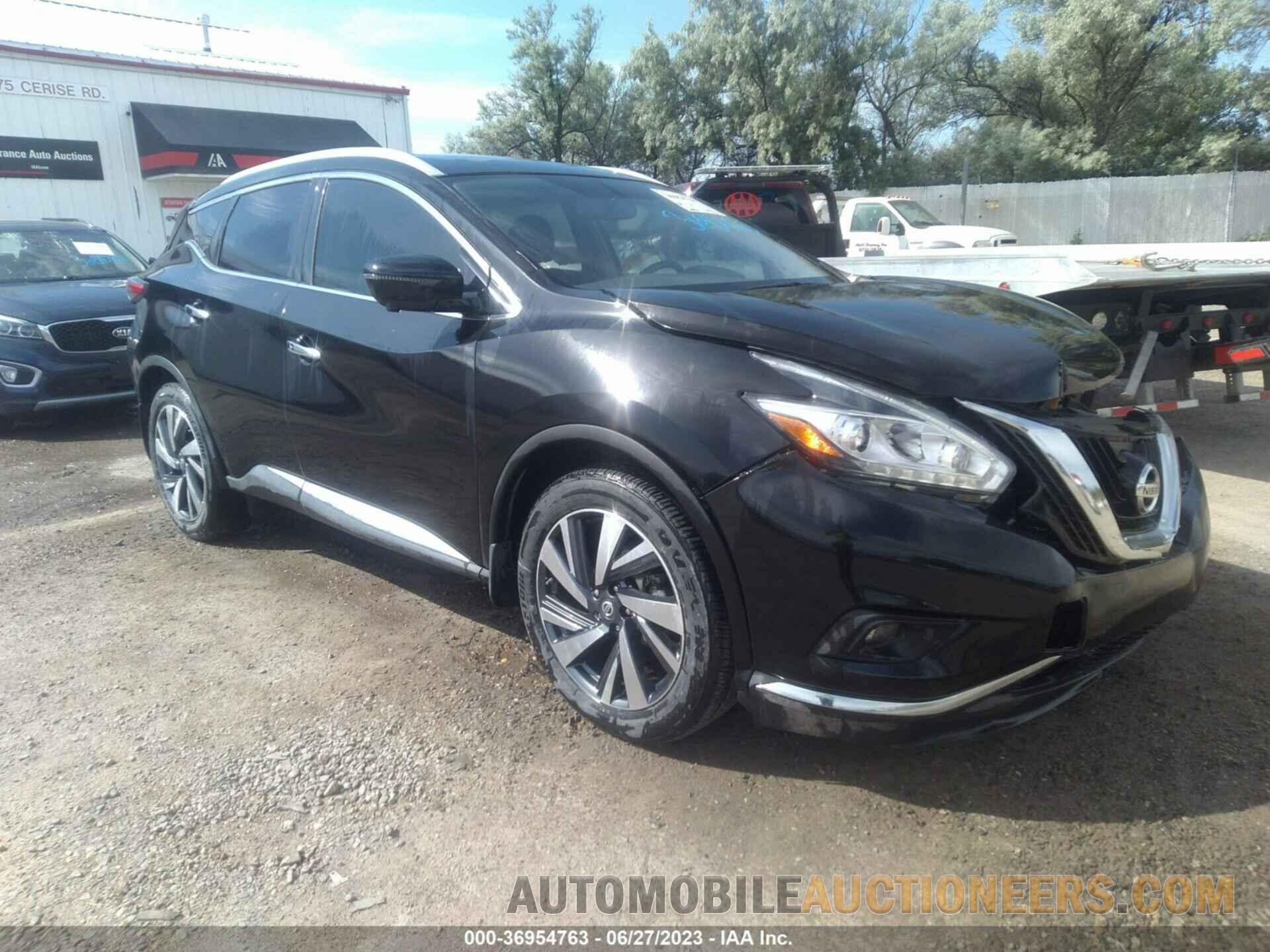 5N1AZ2MH5JN198211 NISSAN MURANO 2018