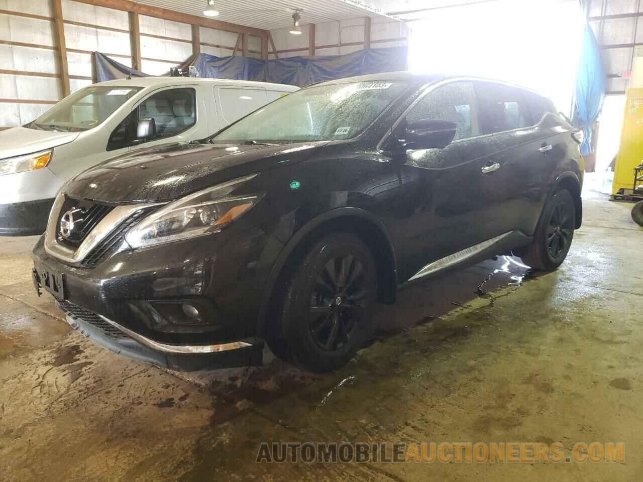 5N1AZ2MH5JN201284 NISSAN MURANO 2018