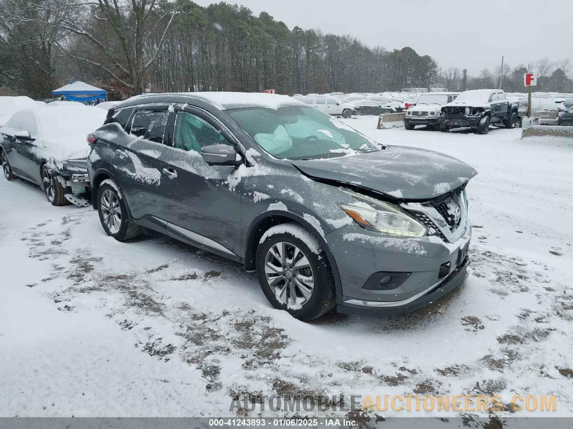 5N1AZ2MH6FN209093 NISSAN MURANO 2015