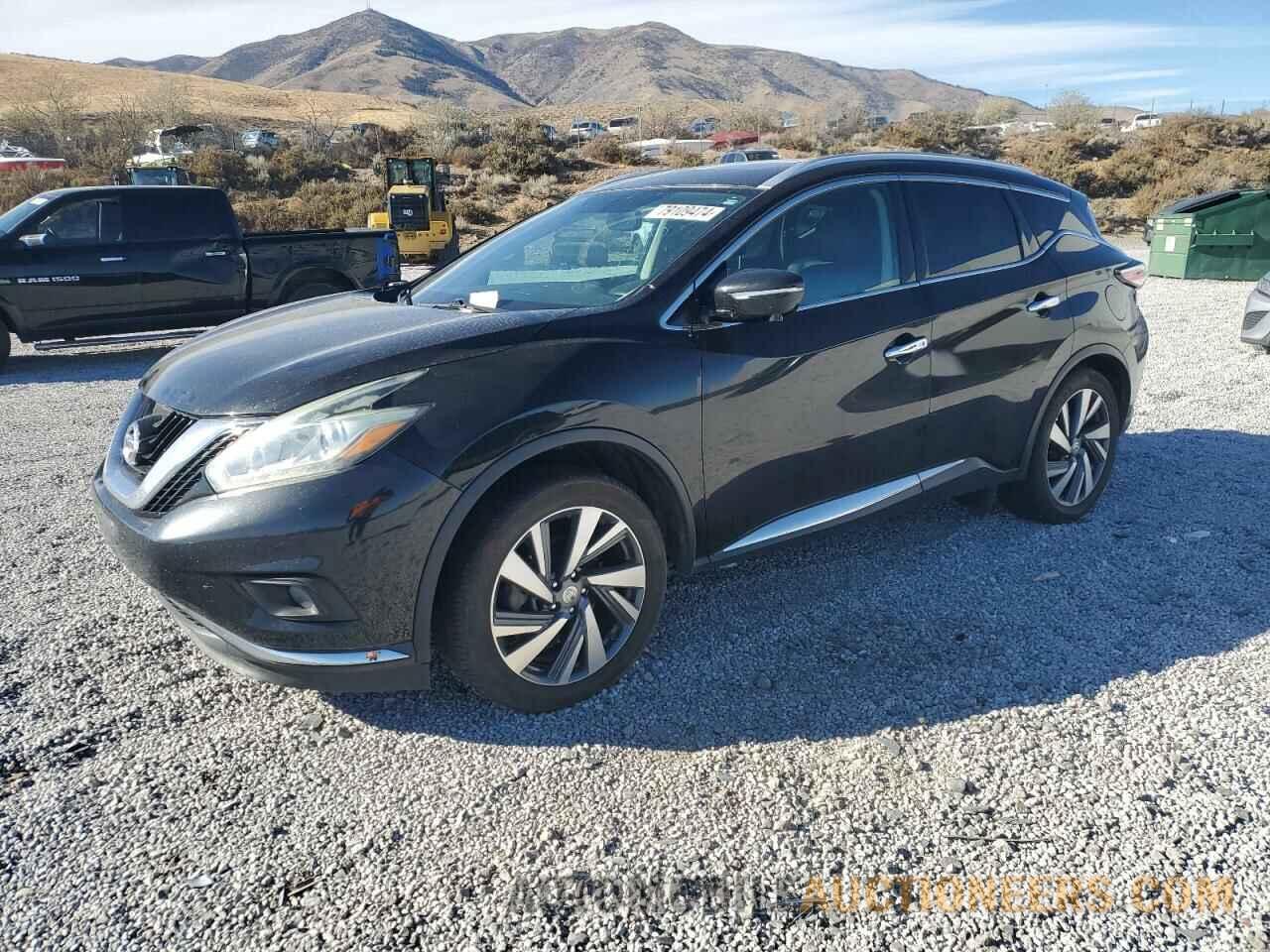 5N1AZ2MH6FN215217 NISSAN MURANO 2015