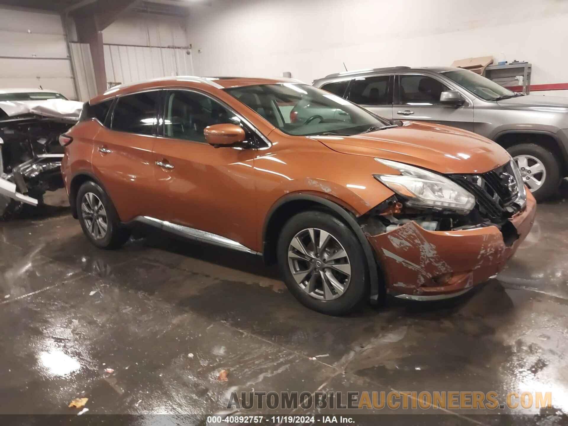 5N1AZ2MH6FN286210 NISSAN MURANO 2015