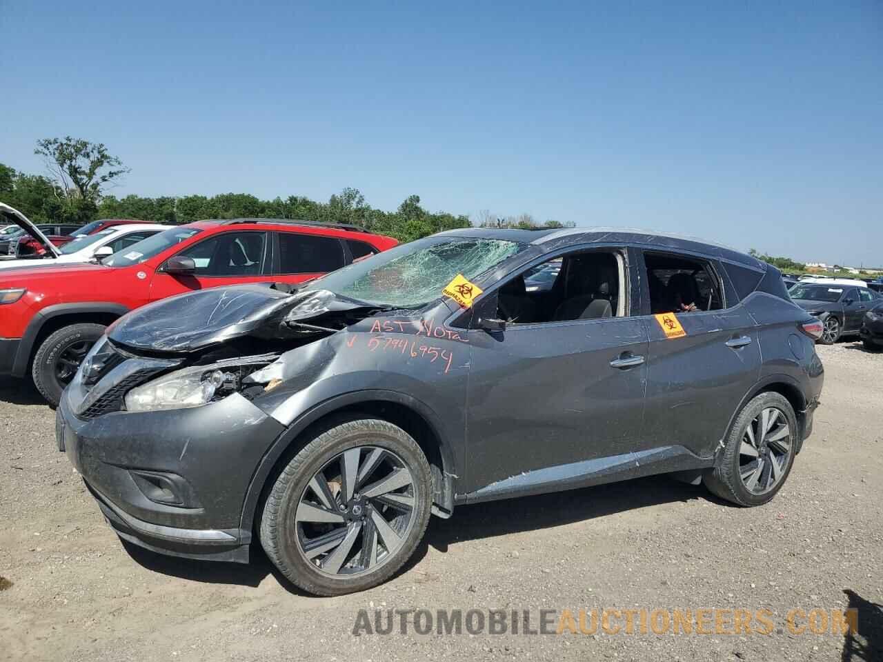 5N1AZ2MH6HN181539 NISSAN MURANO 2017