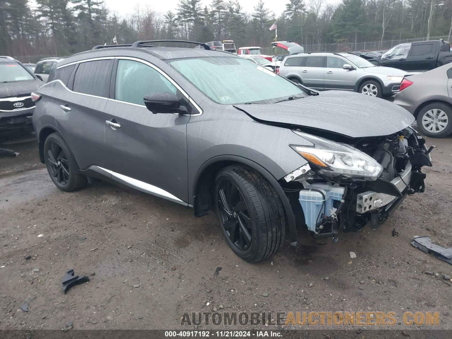 5N1AZ2MH6HN183419 NISSAN MURANO 2017