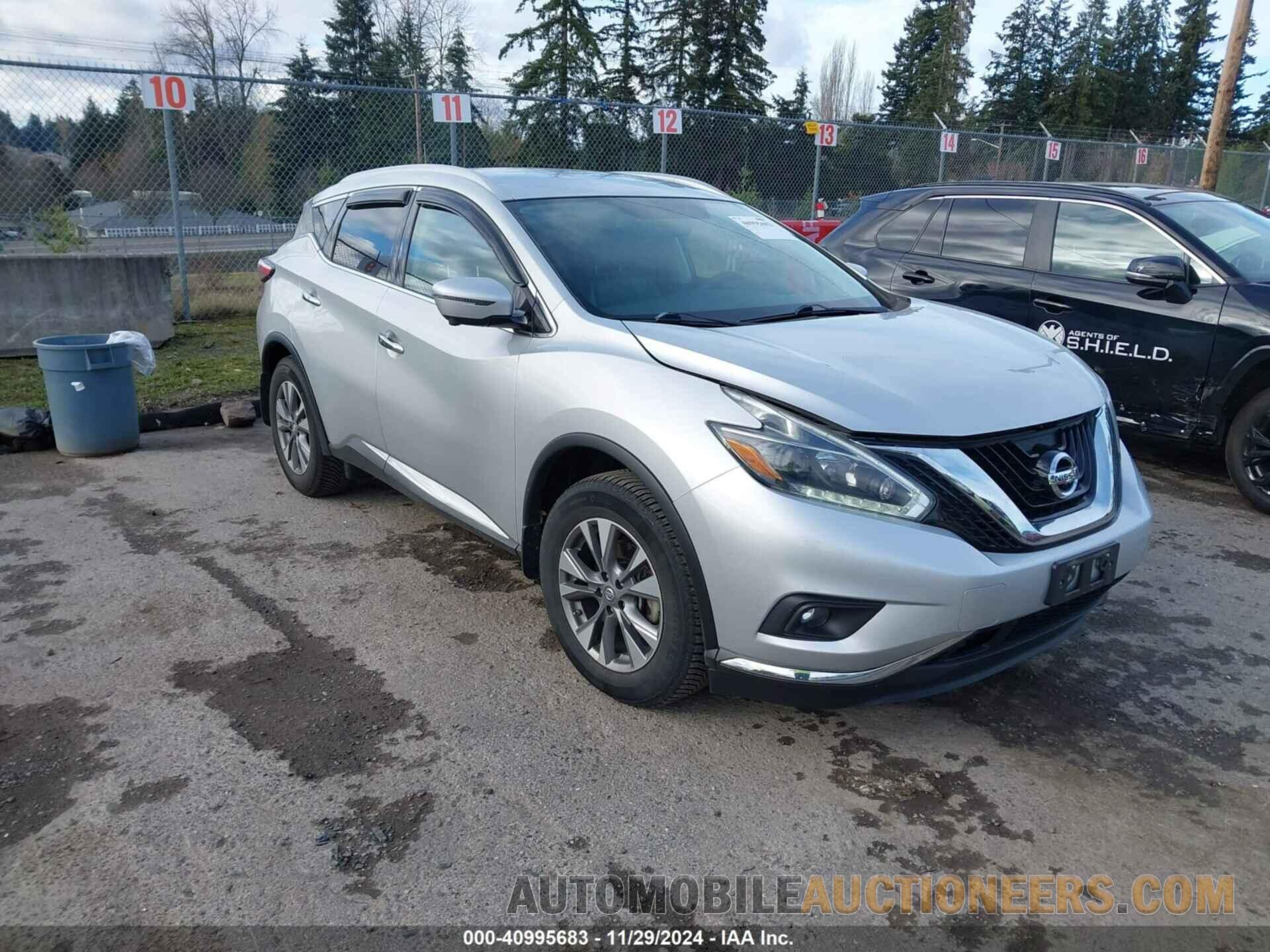 5N1AZ2MH6JN107303 NISSAN MURANO 2018