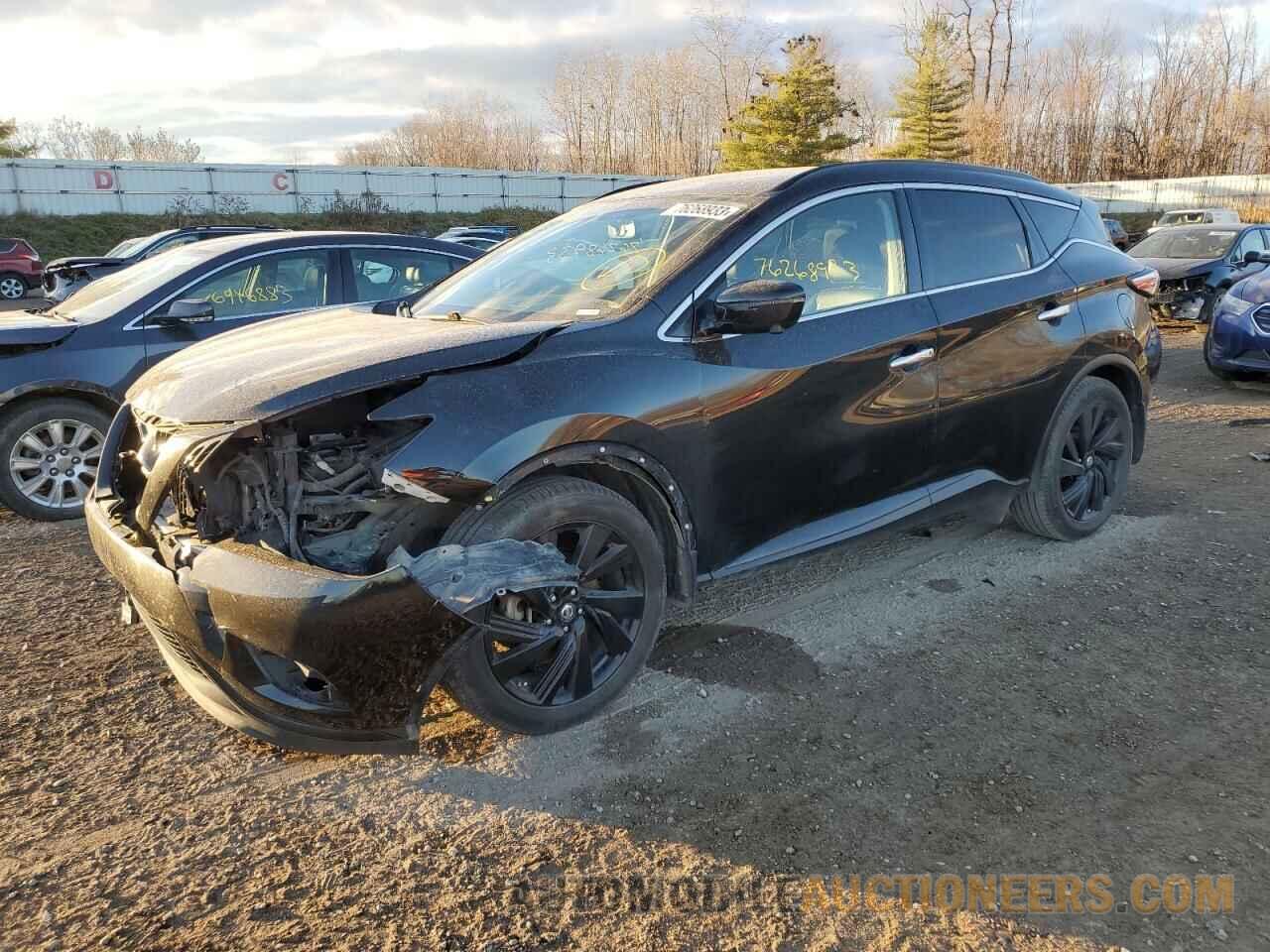 5N1AZ2MH6JN119614 NISSAN MURANO 2018