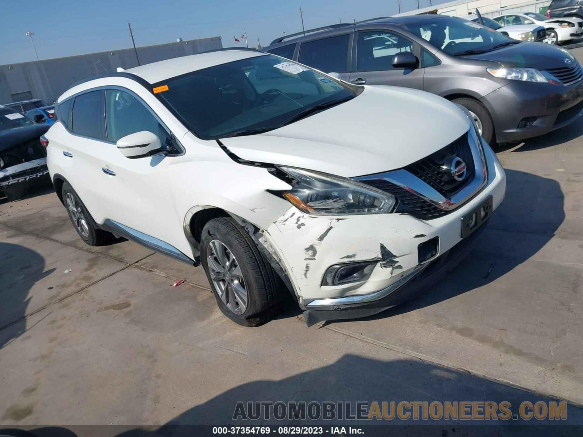 5N1AZ2MH6JN127051 NISSAN MURANO 2018