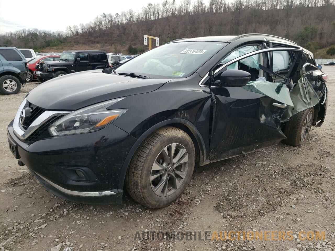 5N1AZ2MH6JN157411 NISSAN MURANO 2018