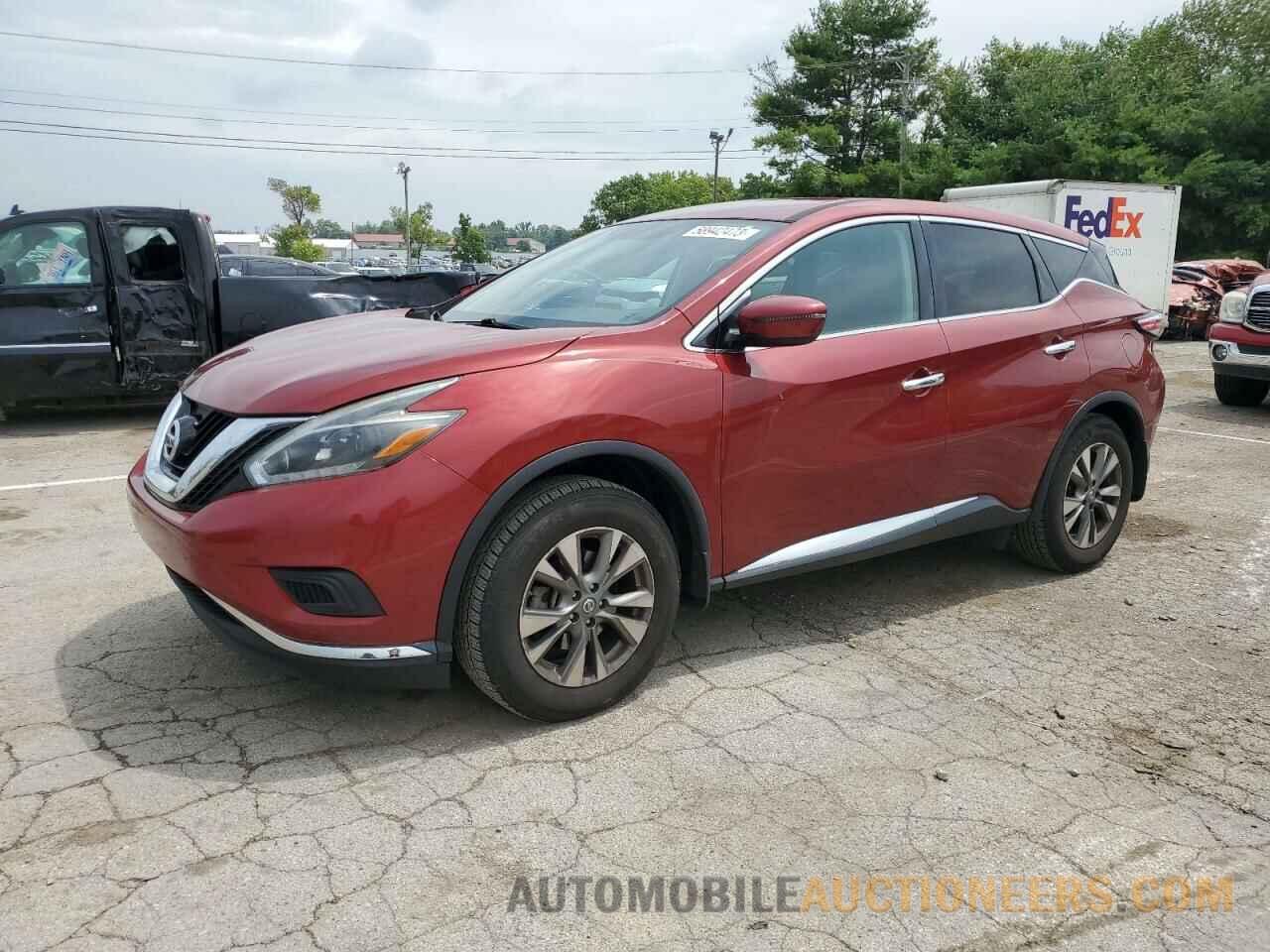 5N1AZ2MH6JN160664 NISSAN MURANO 2018