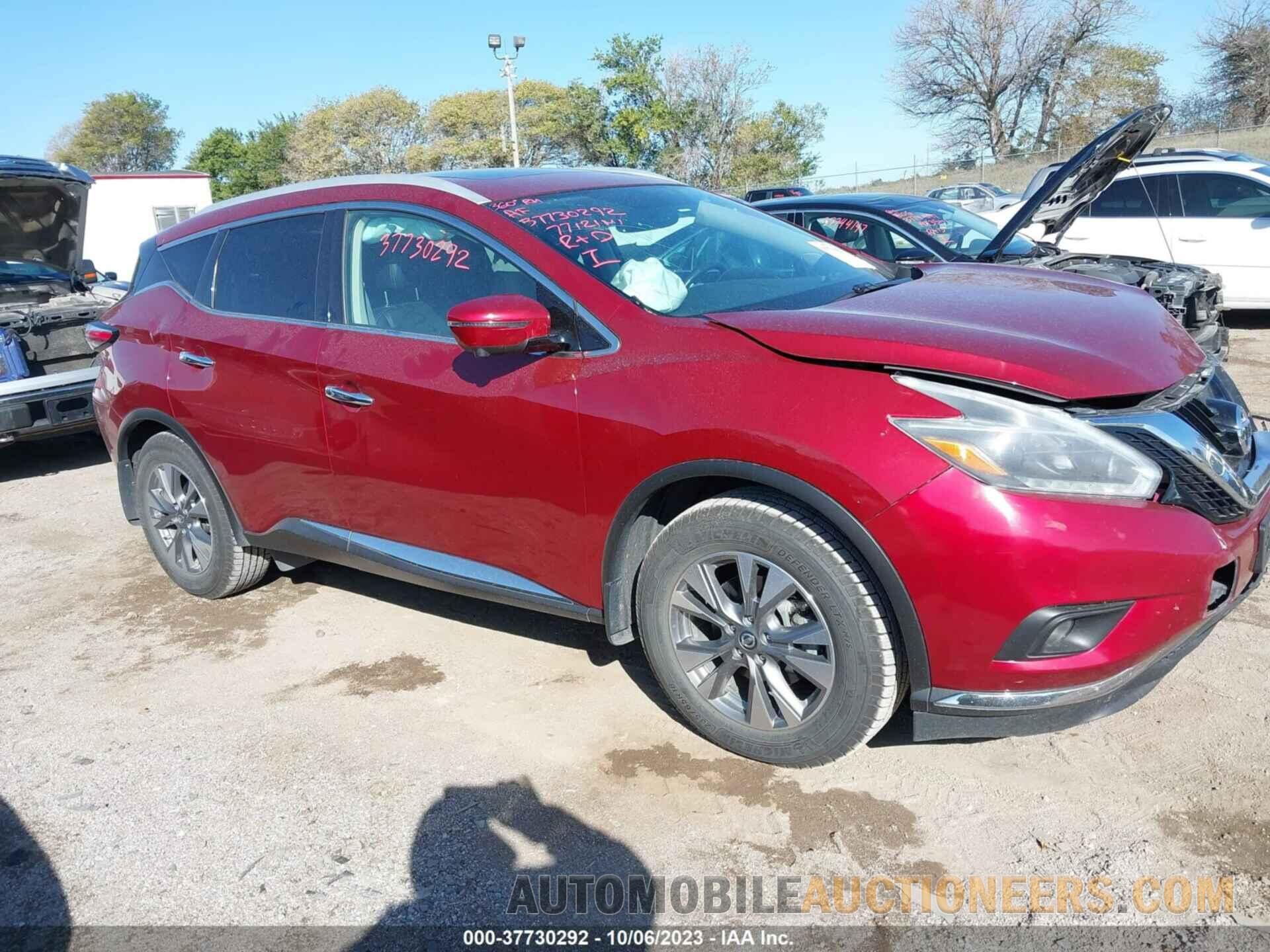 5N1AZ2MH6JN172197 NISSAN MURANO 2018